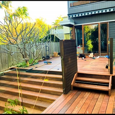 IMG_9084 Deck stairs and balustrades Brisbane