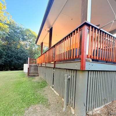 stairs-balustrades-brisbane1 Outdoor timber stairs and balustrades brisbane deck builder
